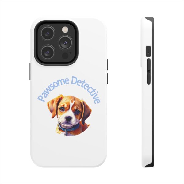 Beagle on the Case: "Pawsome Detective" Phone Cases for iPhone - Image 2