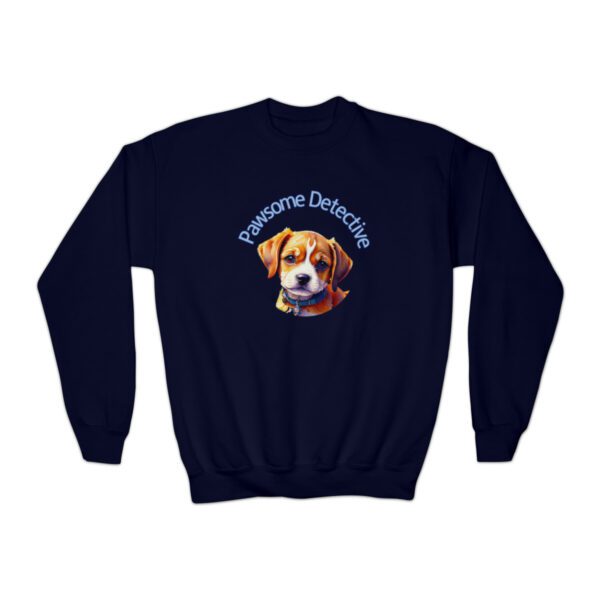 Beagle on The Case: "Pawsome Detective" Teen's Sweatshirt