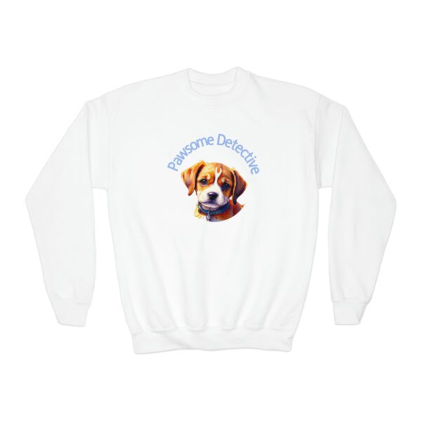 Beagle on The Case: "Pawsome Detective" Teen's Sweatshirt - Image 5