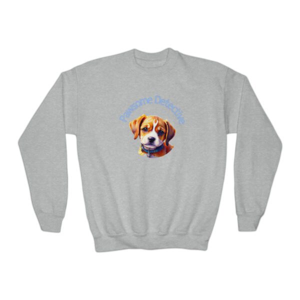 Beagle on The Case: "Pawsome Detective" Teen's Sweatshirt - Image 3