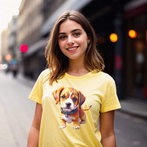 Adorable Beagle Women's T-shirt - Image 2