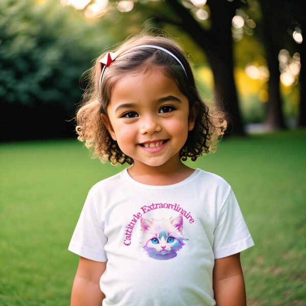 Elegant Ragdoll Serenity: "Cuteness Extraordinaire" Toddler's T-shirt - Image 2