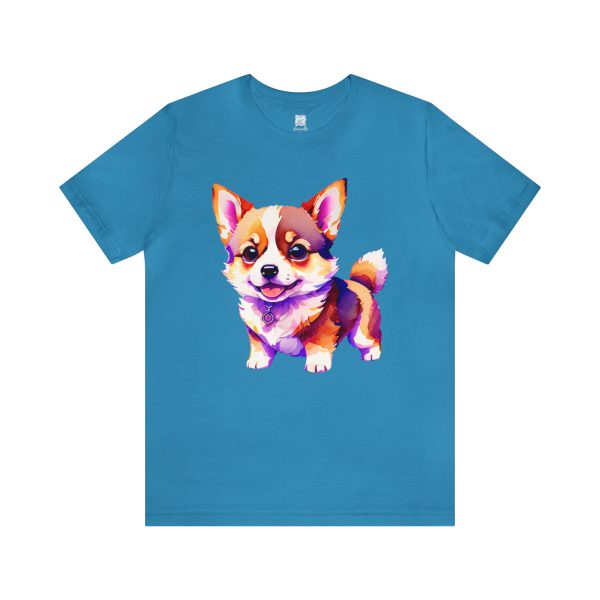 Corgi Majesty: A Regal Celebration of Floppy Ears Unisex T-shirt - Image 2