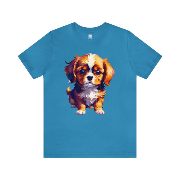 Royal Elegance: The Cavalier King Charles Spaniel's Grace Unisex T-shirt - Image 2