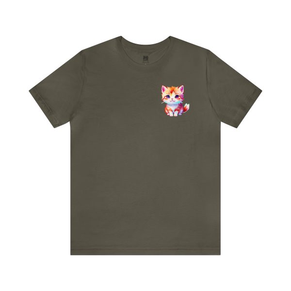 Charming Munchkin Magic: "Paw-sitively Cute" Men's T-shirt - Image 3