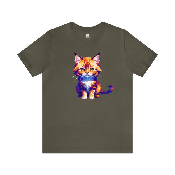 Majestic Feline Majesty: The Maine Coon Splendor Unisex T-shirt - Image 3