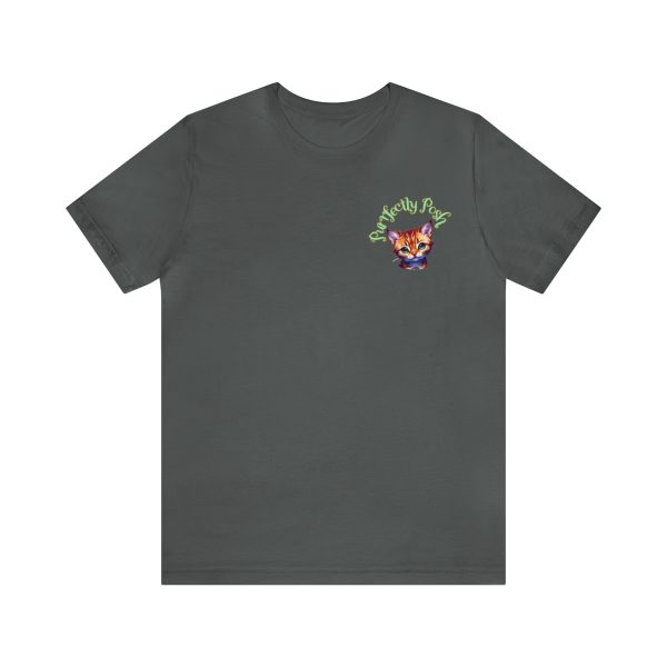 Abyssinian Elegance: "Purrfectly Posh" Unisex T-shirt - Image 4