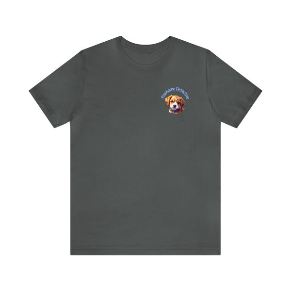 Beagle On The Case: "Pawsome Detective" Men's T-shirt - Image 11