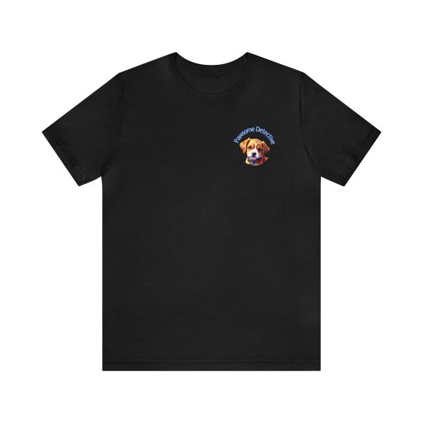 Beagle On The Case: "Pawsome Detective" Men's T-shirt - Image 5