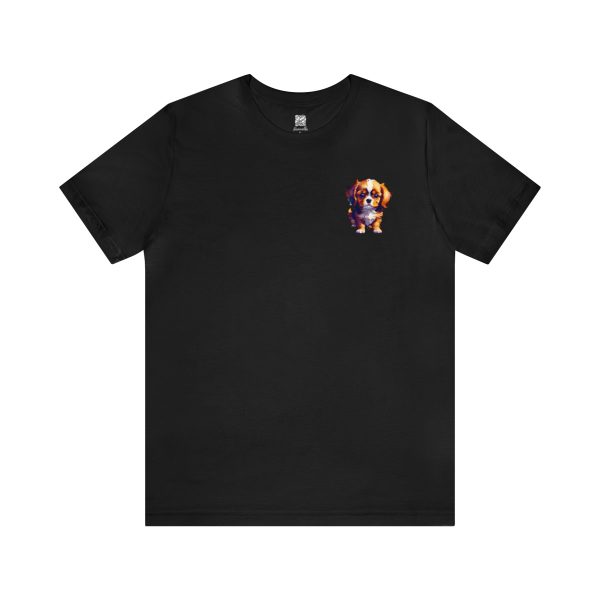 Royal Elegance: The Cavalier King Charles Spaniel's Grace Men's T-shirt - Image 3