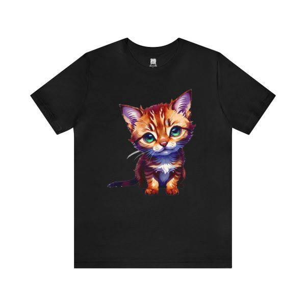 Cute Abyssinian Kitten Unisex T-shirt - Image 3