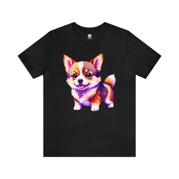 Corgi Majesty: A Regal Celebration of Floppy Ears Unisex T-shirt - Image 4