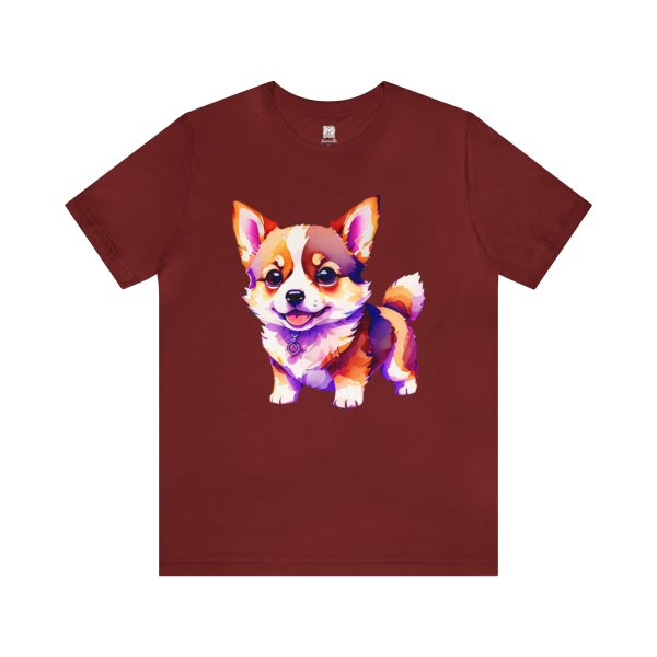 Corgi Majesty: A Regal Celebration of Floppy Ears Unisex T-shirt - Image 5