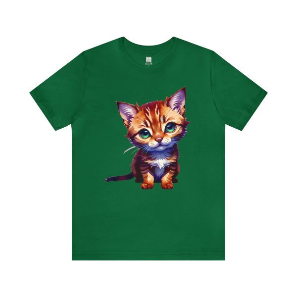 Cute Abyssinian Kitten Unisex T-shirt - Image 5