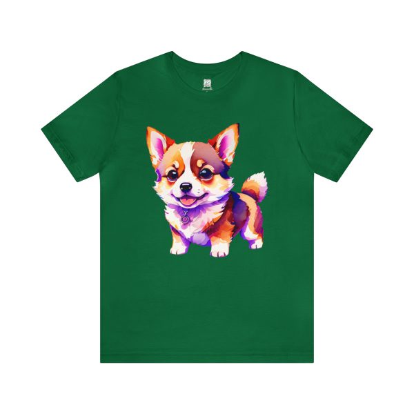 Corgi Majesty: A Regal Celebration of Floppy Ears Unisex T-shirt - Image 6