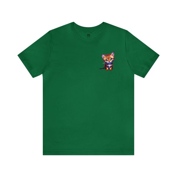 Cute Abyssinian Kitten Men's T-shirt - Image 5