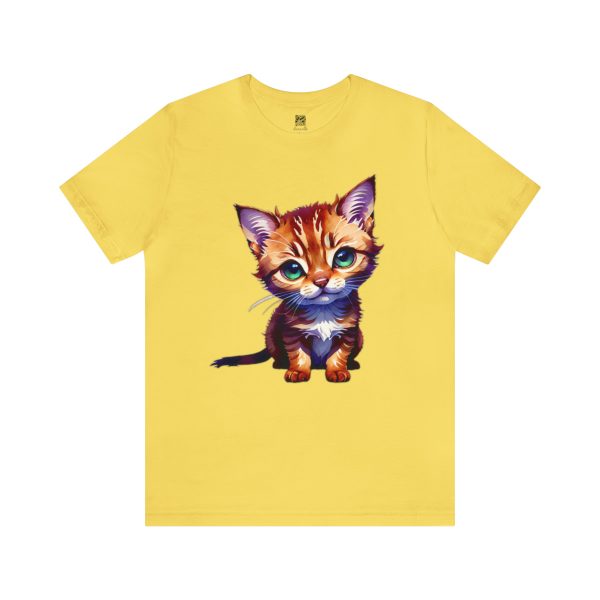 Cute Abyssinian Kitten Unisex T-shirt - Image 6