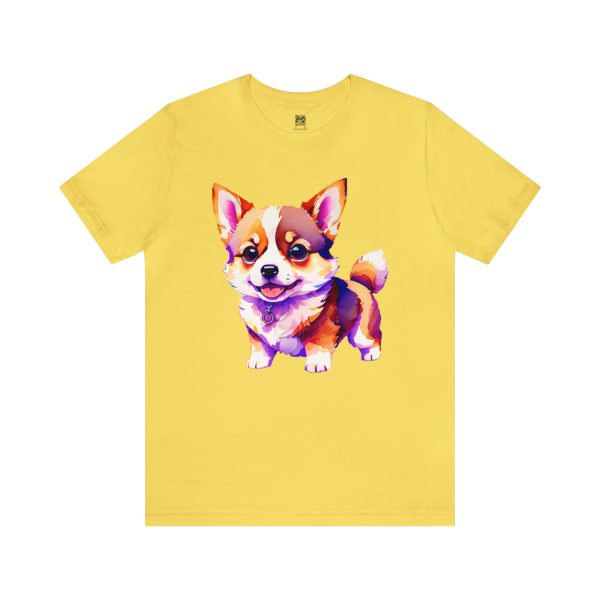 Corgi Majesty: A Regal Celebration of Floppy Ears Unisex T-shirt - Image 7