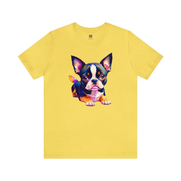 Adorable Boston Terrier Unisex T-shirt - Image 6