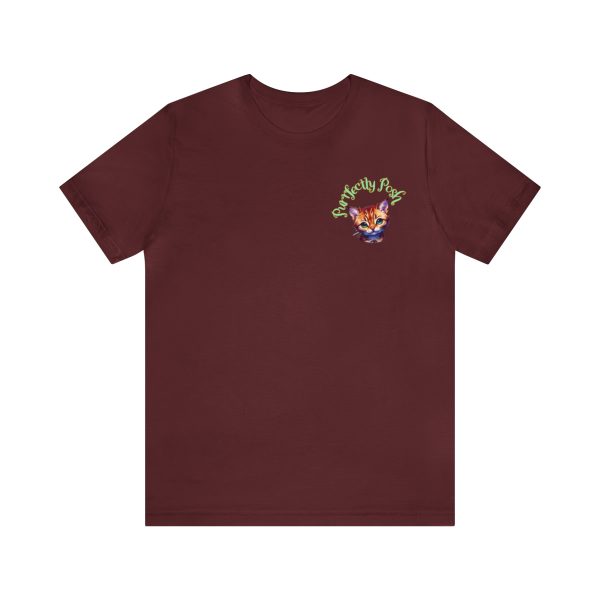 Abyssinian Elegance: "Purrfectly Posh" Unisex T-shirt - Image 6