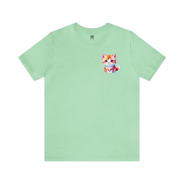 Charming Munchkin Magic: "Paw-sitively Cute" Men's T-shirt - Image 8