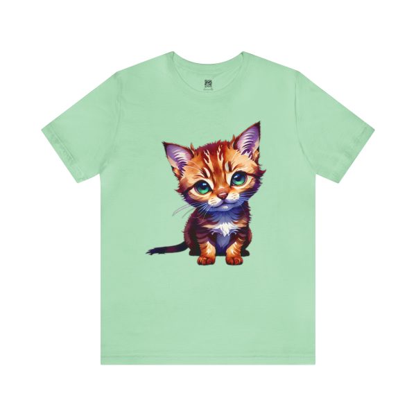 Cute Abyssinian Kitten Unisex T-shirt - Image 8