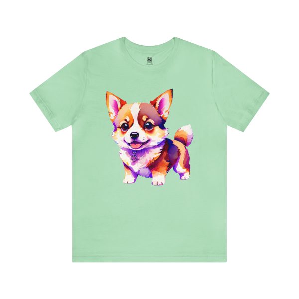 Corgi Majesty: A Regal Celebration of Floppy Ears Unisex T-shirt - Image 8