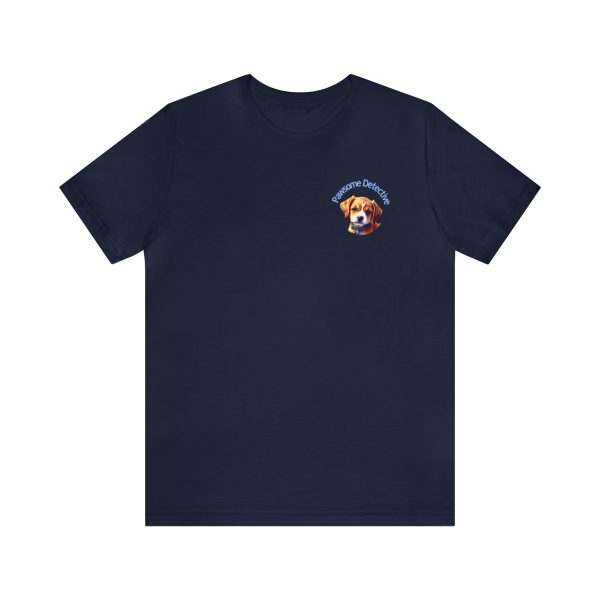 Beagle On The Case: "Pawsome Detective" Men's T-shirt - Image 12