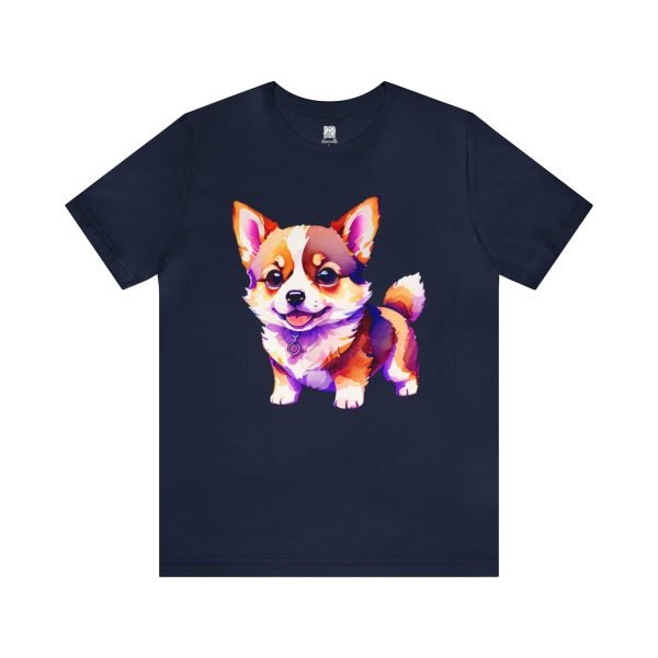 Corgi Majesty: A Regal Celebration of Floppy Ears Unisex T-shirt - Image 9