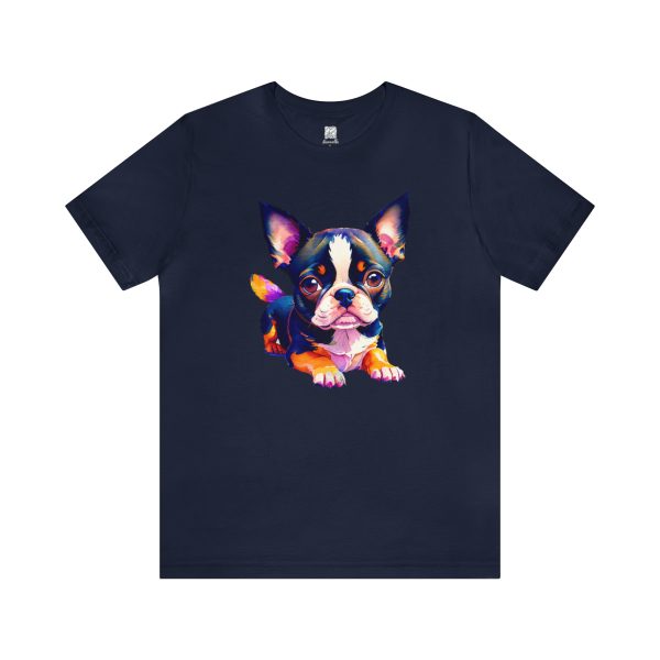 Adorable Boston Terrier Unisex T-shirt - Image 9