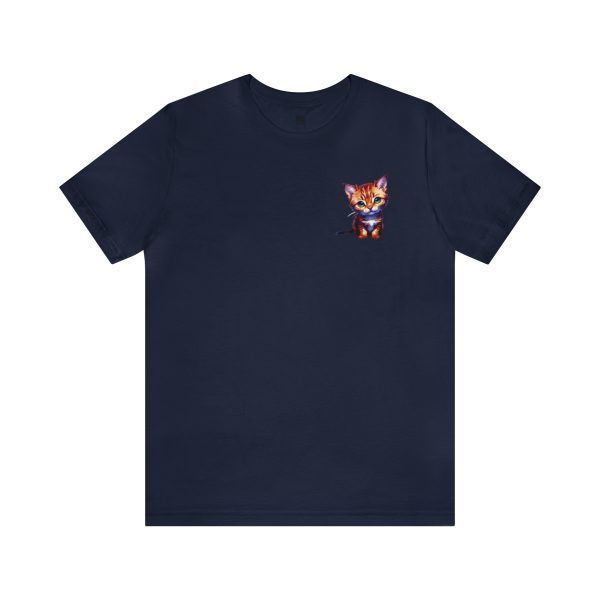 Cute Abyssinian Kitten Men's T-shirt - Image 9