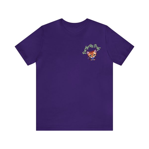 Abyssinian Elegance: "Purrfectly Posh" Unisex T-shirt - Image 11