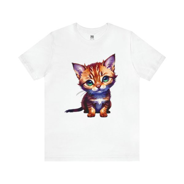 Cute Abyssinian Kitten Unisex T-shirt - Image 11