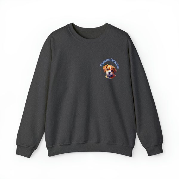 Beagle on The Case: "Pawsome Detective" Unisex Crewneck Sweatshirt