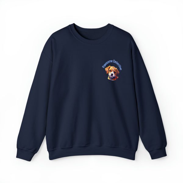 Beagle on The Case: "Pawsome Detective" Unisex Crewneck Sweatshirt - Image 5