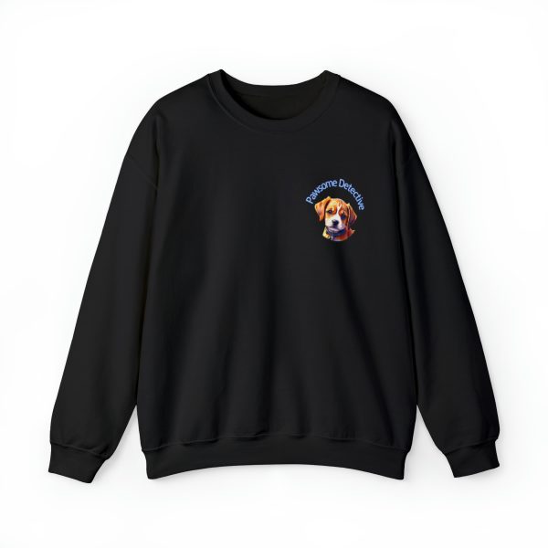 Beagle on The Case: "Pawsome Detective" Unisex Crewneck Sweatshirt - Image 2