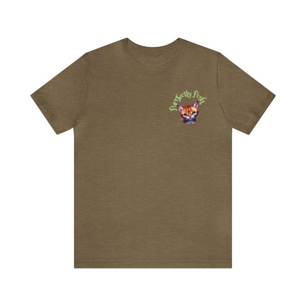 Abyssinian Elegance: "Purrfectly Posh" Unisex T-shirt