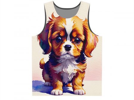 Royal Elegance: The Cavalier King Charles Spaniel's Grace Men's Tank