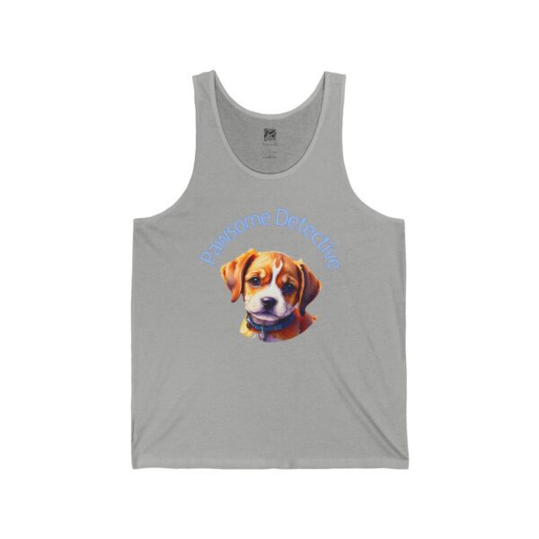 Beagle on The Case: "Pawsome Detective" Unisex Tank - Image 2