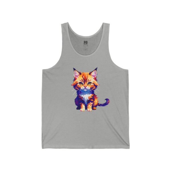 Majestic Feline Majesty: The Maine Coon Splendor Men's Tank - Image 2