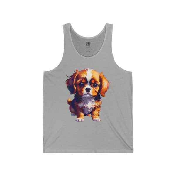 Royal Elegance: The Cavalier King Charles Spaniel's Grace Men's Tank - Image 6