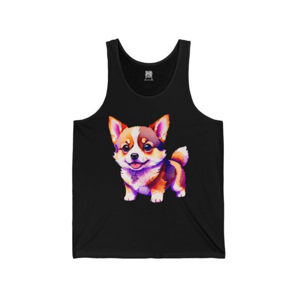 Corgi Majesty: A Regal Celebration of Floppy Ears Men's Tank