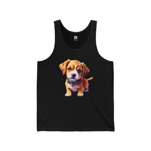 Adorable Beagle Unisex Tank - Image 3