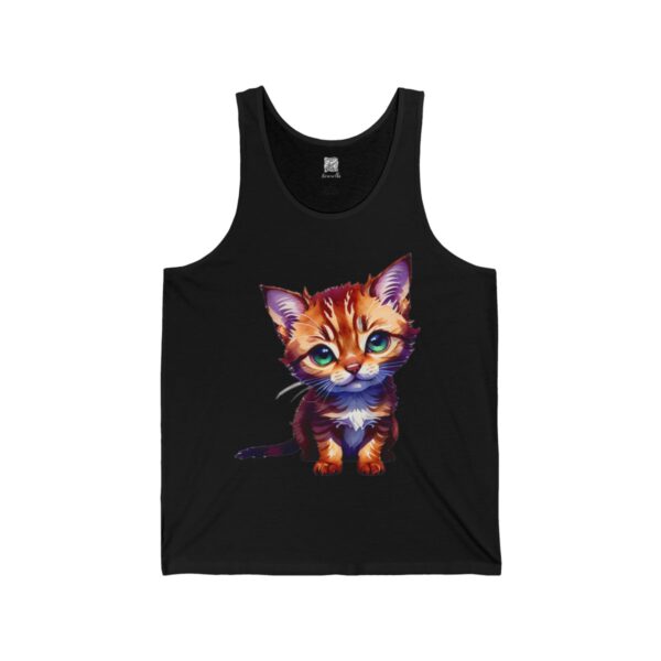 Cute Abyssinian Kitten Men's Tank - Image 5