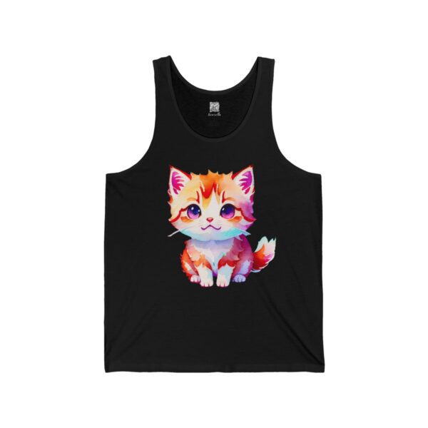 Cute and Charming Munchkin Magic: "Paw-sitively Cute" Men's Tank - Image 5