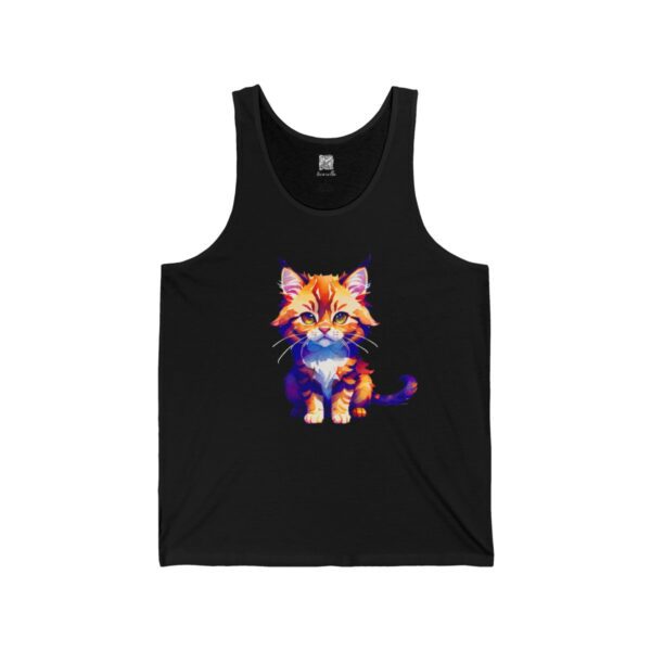 Majestic Feline Majesty: The Maine Coon Splendor Men's Tank - Image 3