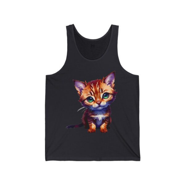 Cute Abyssinian Kitten Men's Tank - Image 7