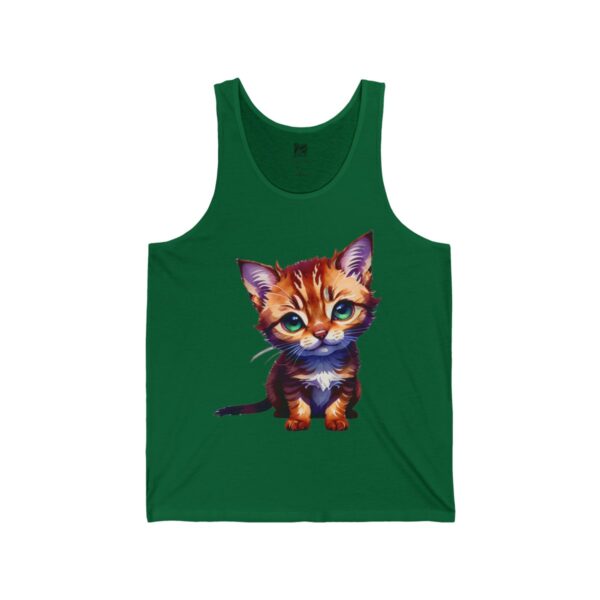 Cute Abyssinian Kitten Men's Tank - Image 11