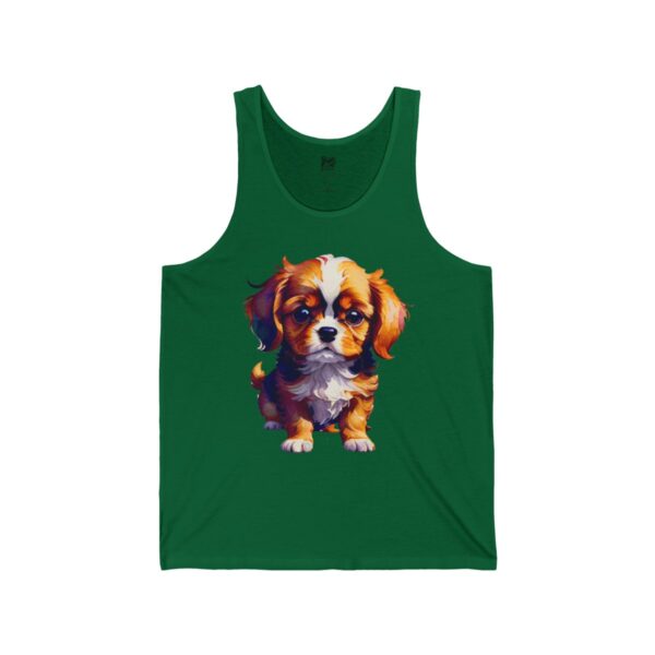 Royal Elegance: The Cavalier King Charles Spaniel's Grace Men's Tank - Image 5