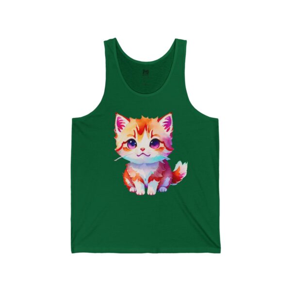 Cute and Charming Munchkin Magic: "Paw-sitively Cute" Men's Tank - Image 9